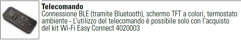 Telecomando BLE – MCZ